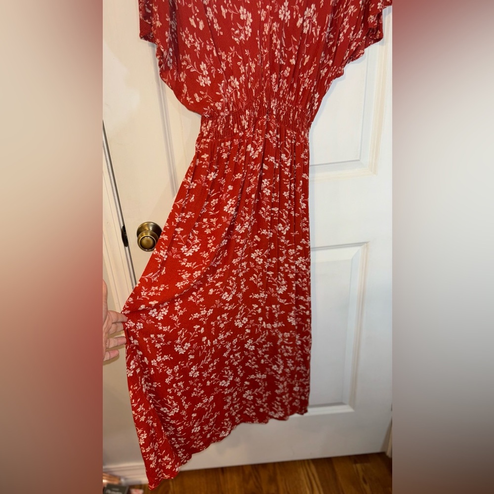 Split Flutter Sleeve Long Asymmetrical, Side Spli… - image 5